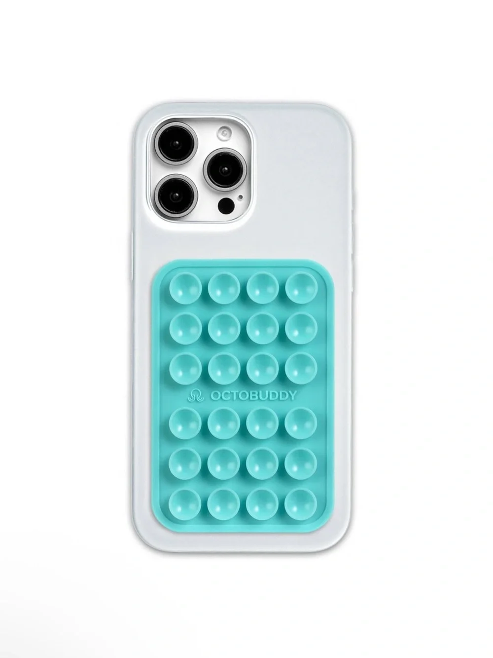 *Brand New* Classic Octobuddy Silicone Sticky Phone Grip - Teal